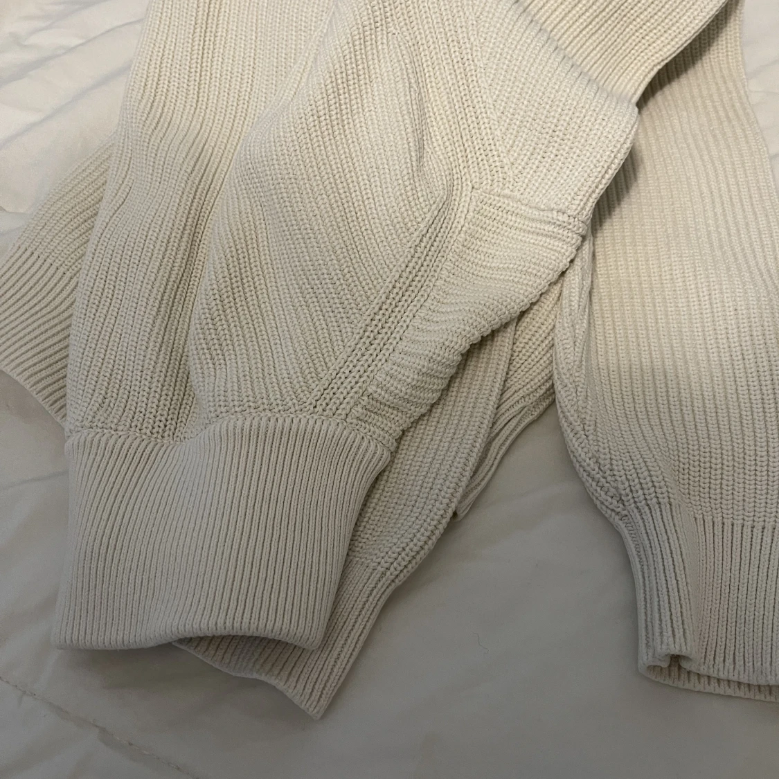 Zara tröja vit  - 91