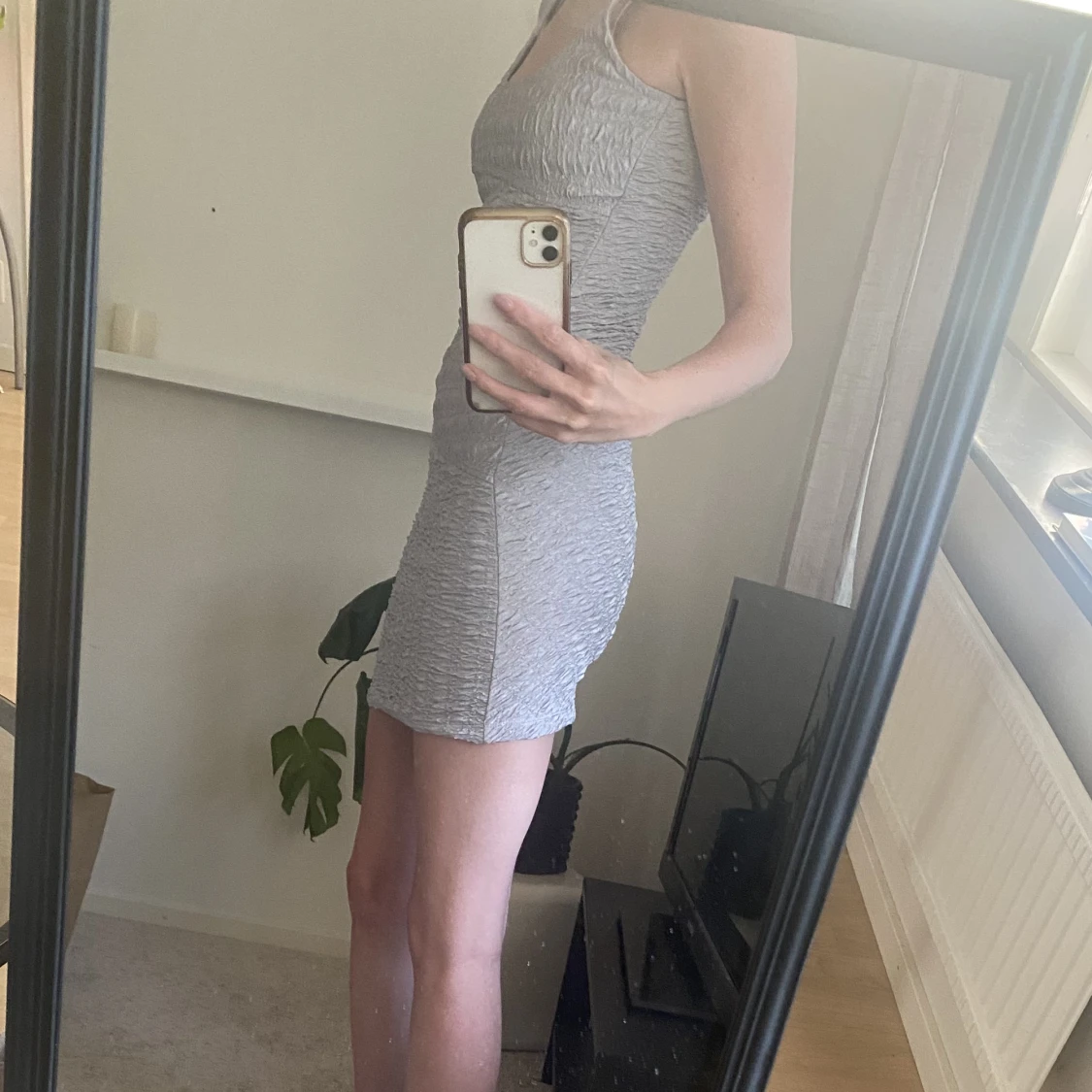 Festklänning i skönt material - 90