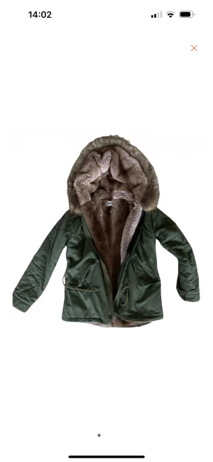 Faux fur/Parka Coat - Ducie Faux Fur Parka with real fur Hood Size XS 34 I väldigt gott skick 