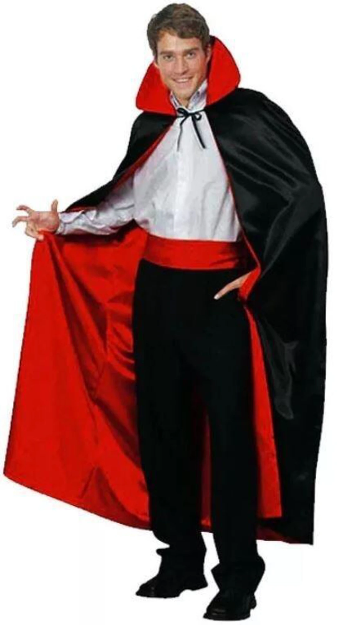 Utklädnad med Röd/Svart Cloak - 90