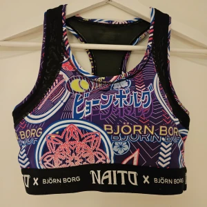 Sport-bh:ar från Björn Borg  - Supersnygga och bekväma sport-bh:ar i färgglatt mönster och ormskinnsmönster från Björn Borg. Mesh på ryggen, vilket är både snyggt och gör även så att det andas bättre. Toppenskick!   Pris: 75 kr för en och 130 kr för båda. 