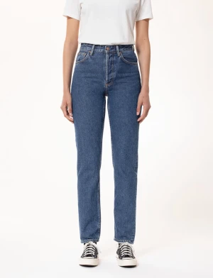 Nudie Jeans - Färg: Breezy Britt Friendly blue Storlek: W 28 L 32 Nyskick🌸 Straight leg👖 Nypris: 1600kr 