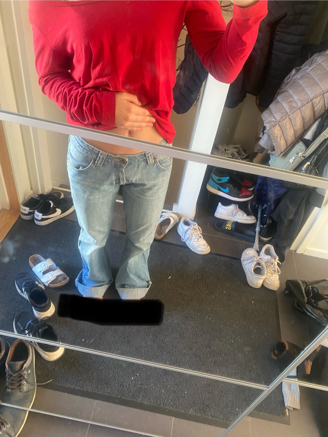 LEE low waist bootcut jeans