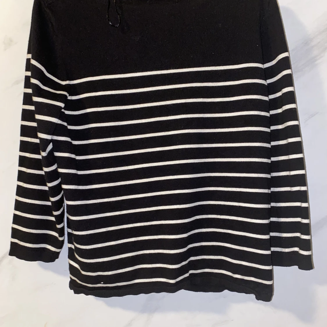 Långärmad randig tröja  - 91