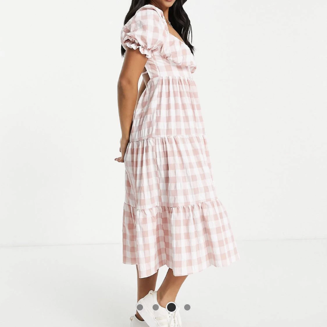 Rosarutig klänning strl 34 - 91