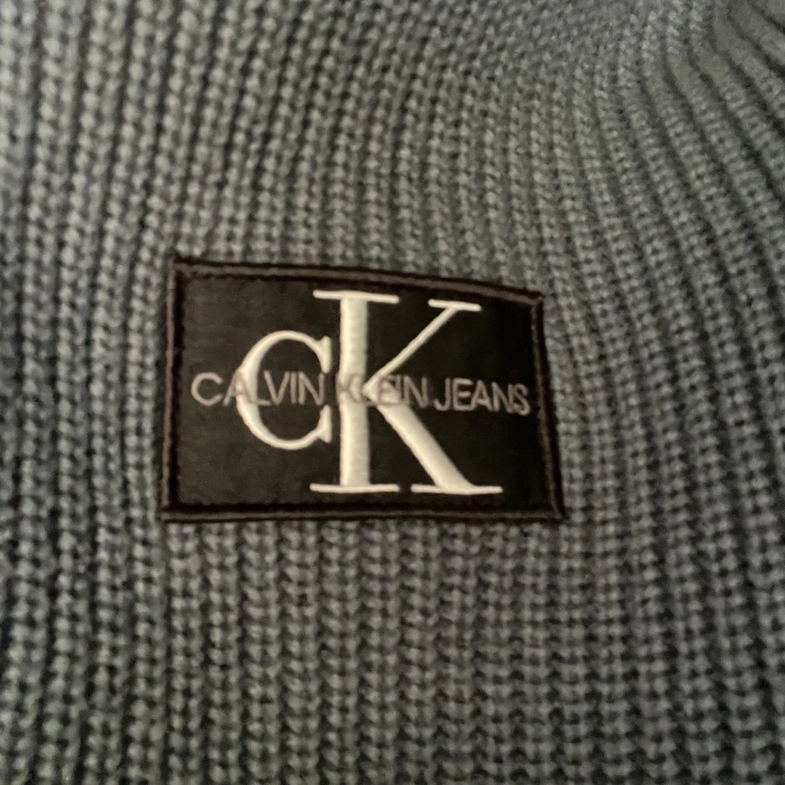 Mörkgrön Calvin klein half zip - 91