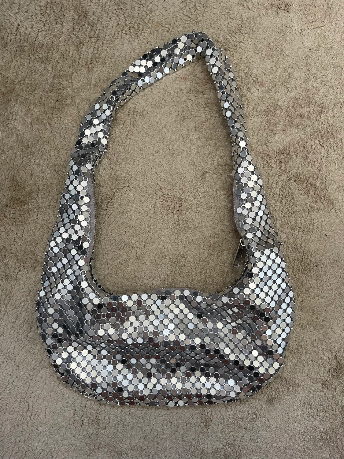 Zara väska-glittrig - 90