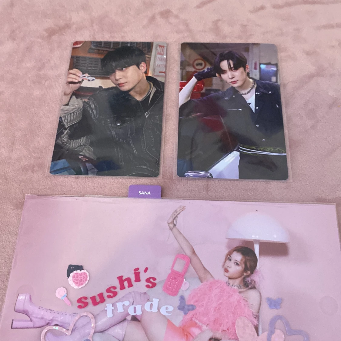 Kpop outlaw Ateez Yunho, Jungho universal music Japan preorder photocard