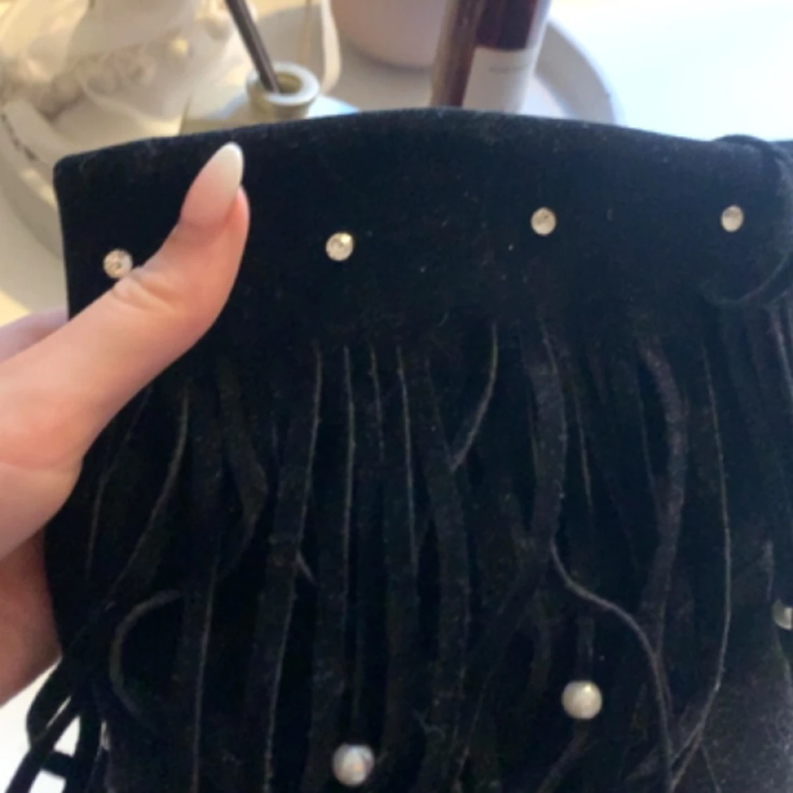 Skor med fransar  - 91