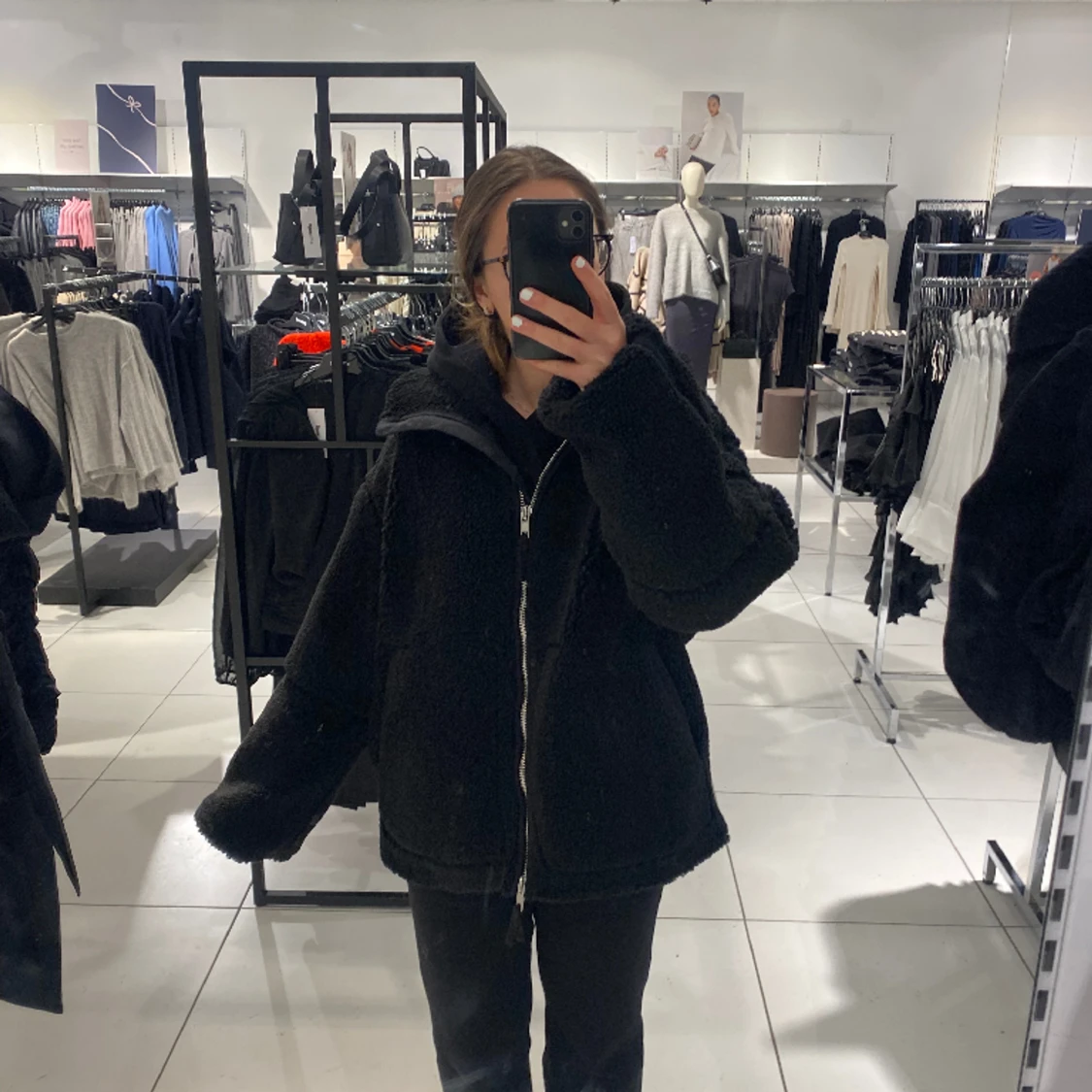 Teddy jacka från hm - 90