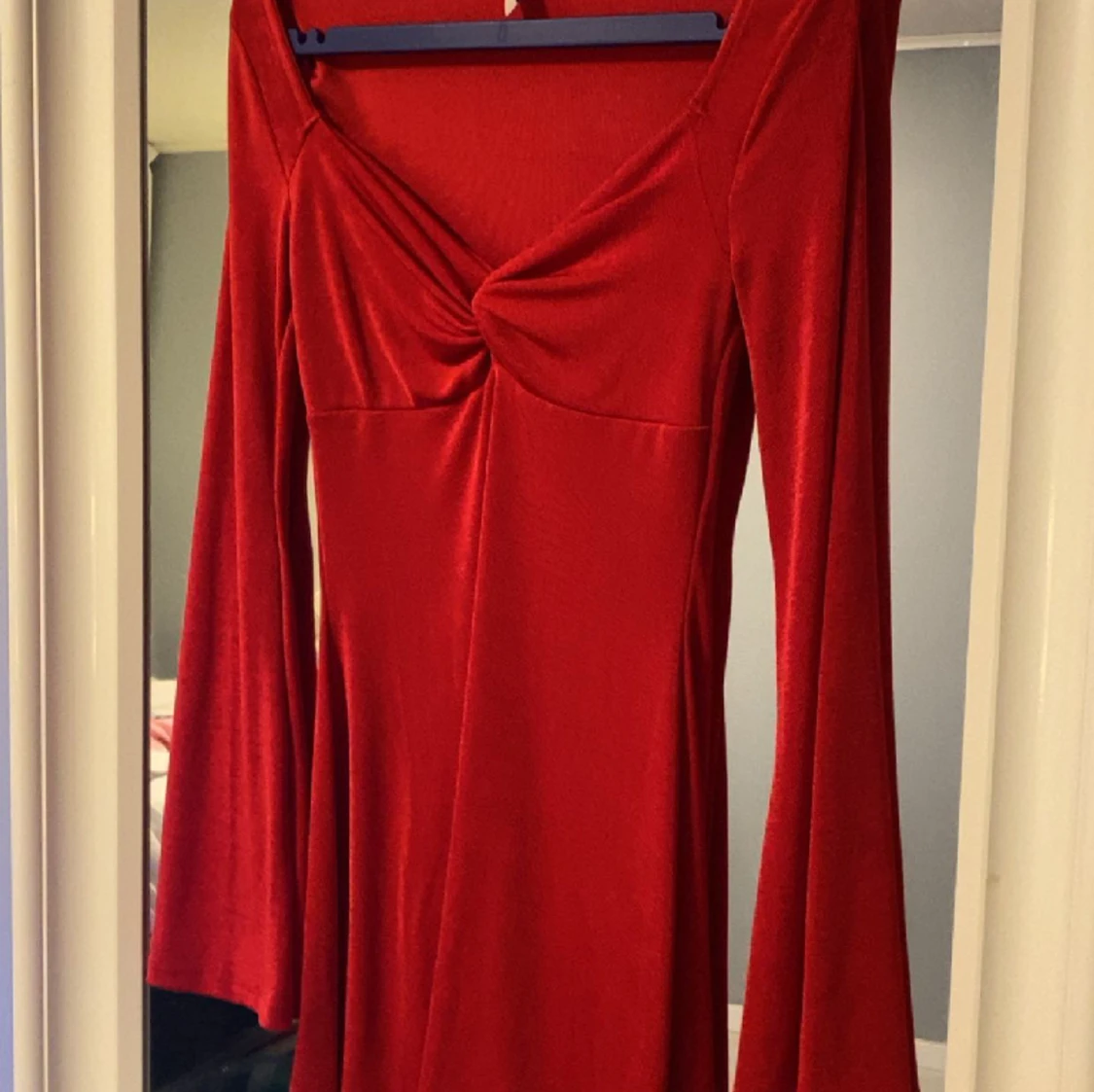 Röd klänning - 90