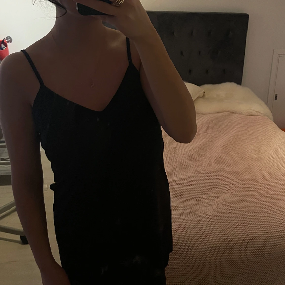 Svart kort klänning - 90