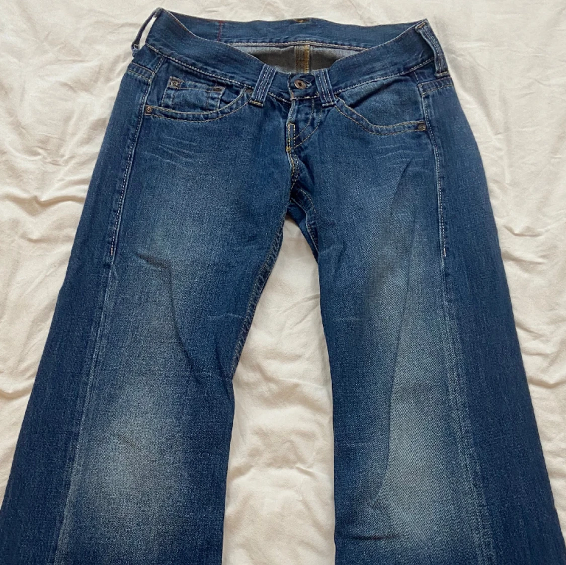 Lågmidjade bootcut replay jeans