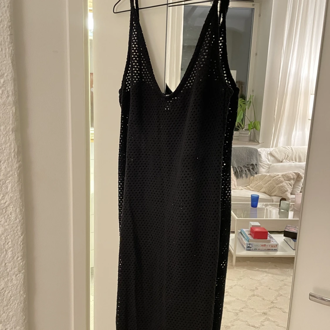 Virkad strandklänning