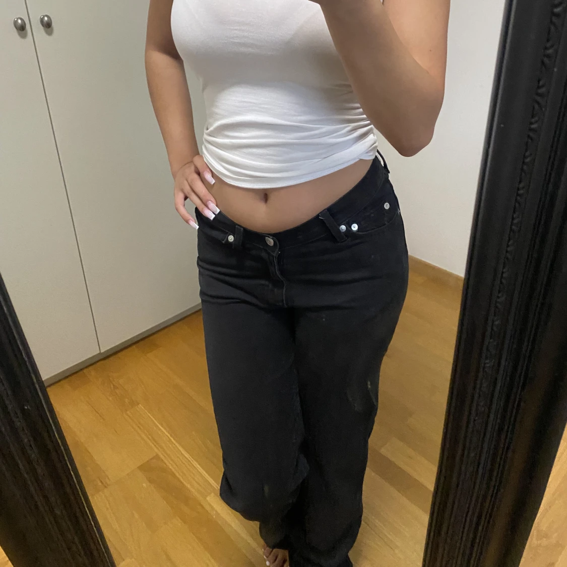 Svarta Weekday ”Twin” jeans - 90