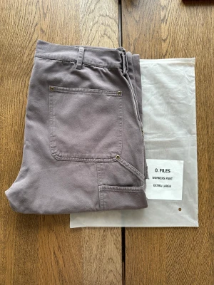 O.FILES workerspants - O.FILES workerspants grey, Exclusive limited to 50 pieces,  Mått: 44/87 waist/inseam in cm, Ordinarie pris 165€