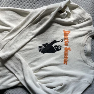 Långärmad tröja Brandy Melville  - Benvit tajt tröja från Brandy 