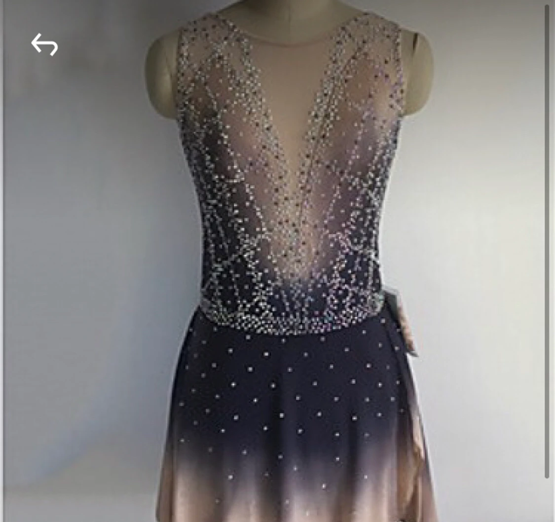 Konståkningsklänning 