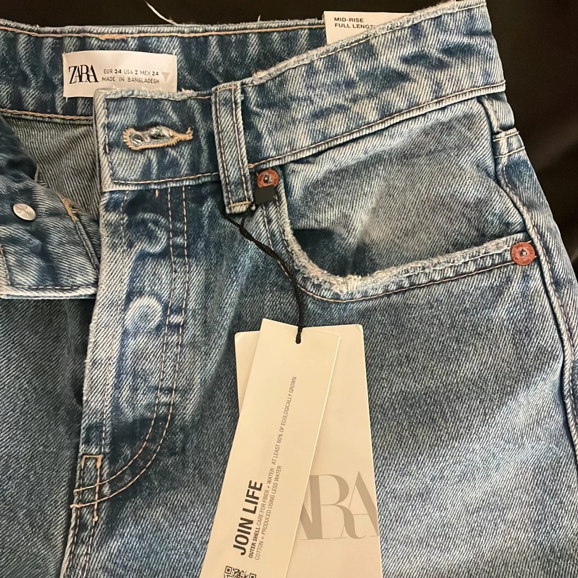 Zara straight jeans  - 90