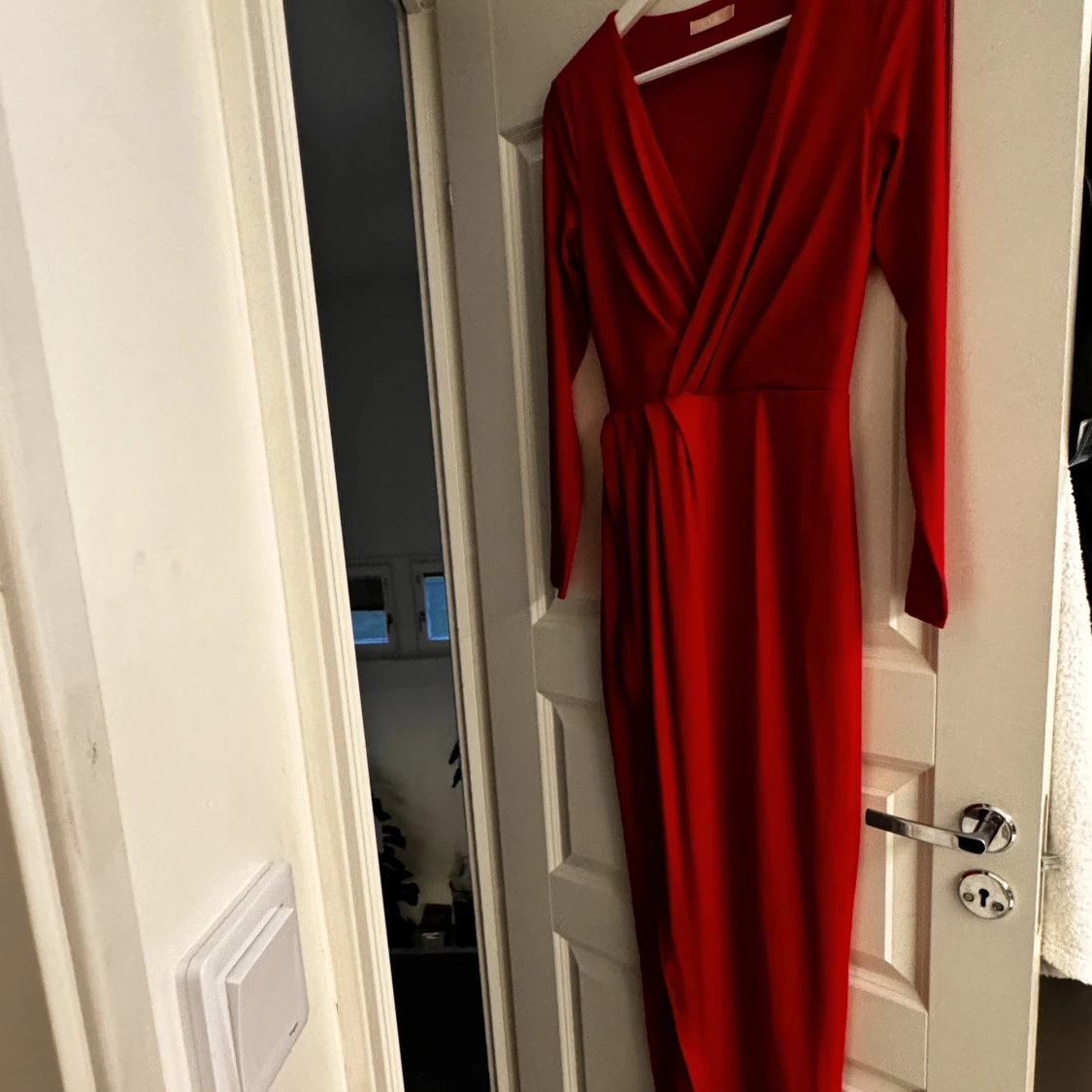 Röd festklänning  - 90
