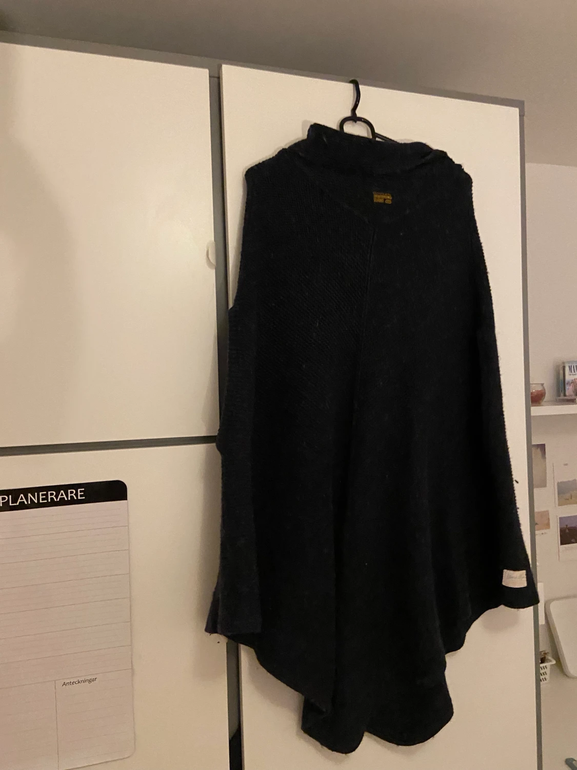 Mjuk poncho i bomull-G star - 90