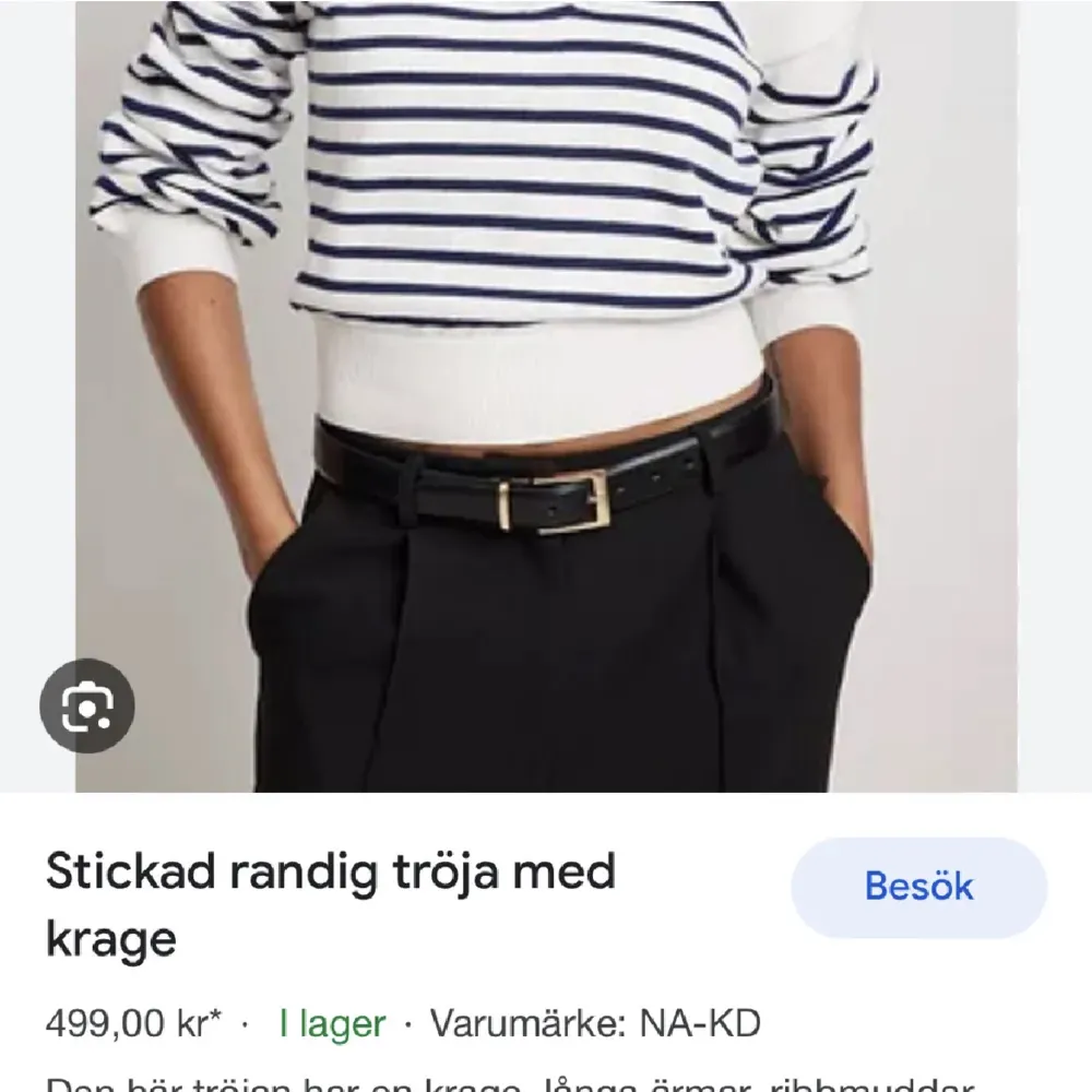 Tröjan är endast använt en gång och är i mycket bra skick!💗Orginal pris 500kr (lånade bilder). Tröjor & Koftor.