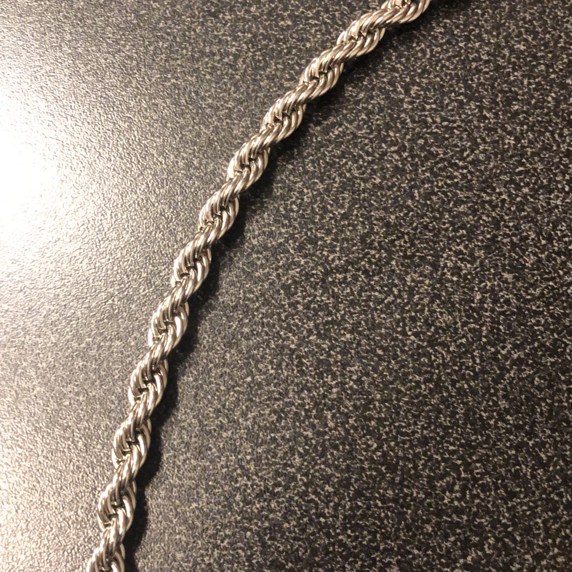 Silver cordell halsband  - 90