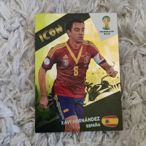 Ovanligt Xavi Hernandez kort från World Cup 2014. Frakt 15, kan samfrakta