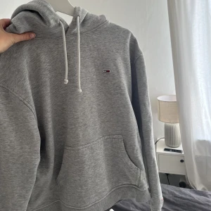Tommy hilfiger hoodie  - Storlek L men är en s enligt mig. Väldigt liten i storlek. Köpt på NK för 1100.