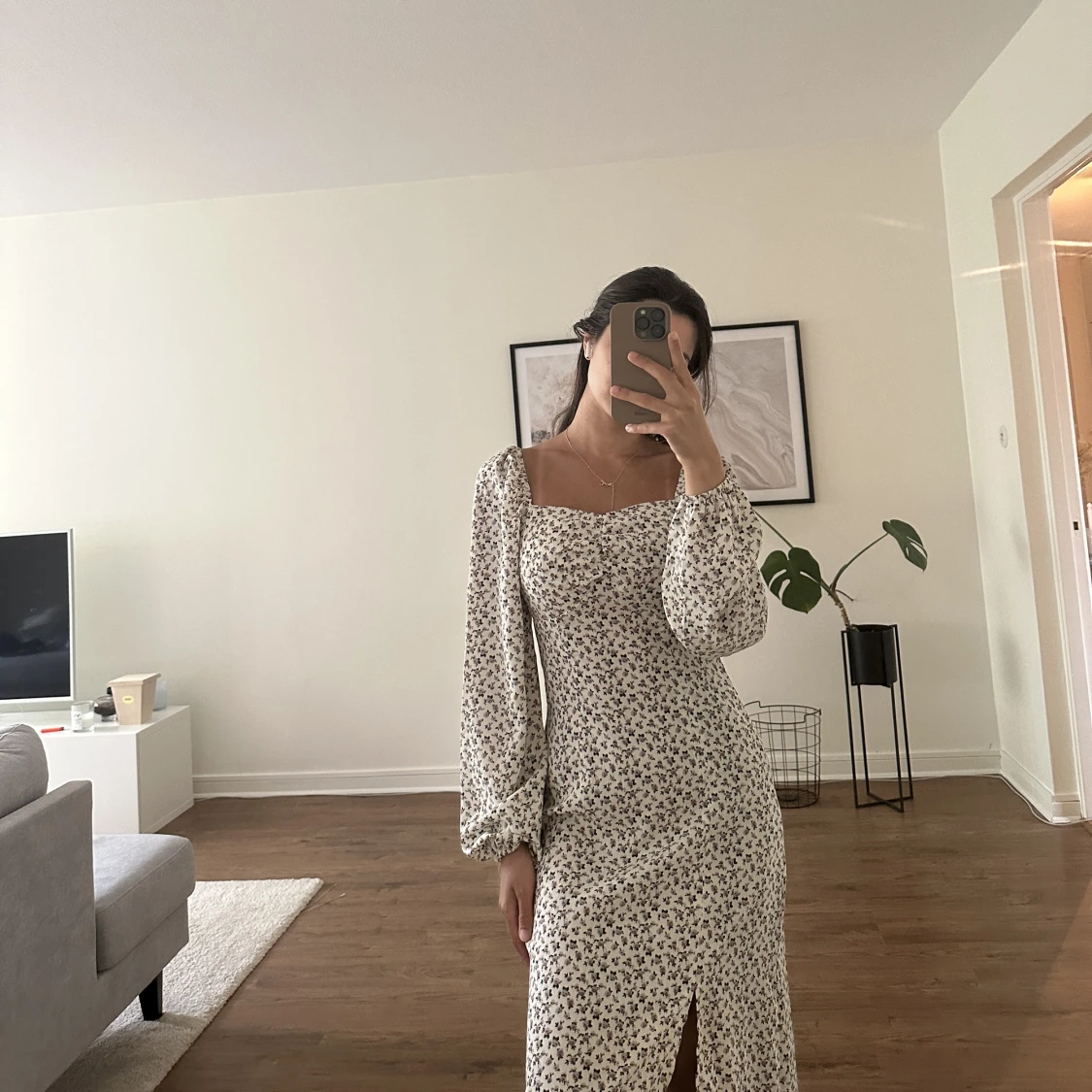 Långklänning missguided stl 32