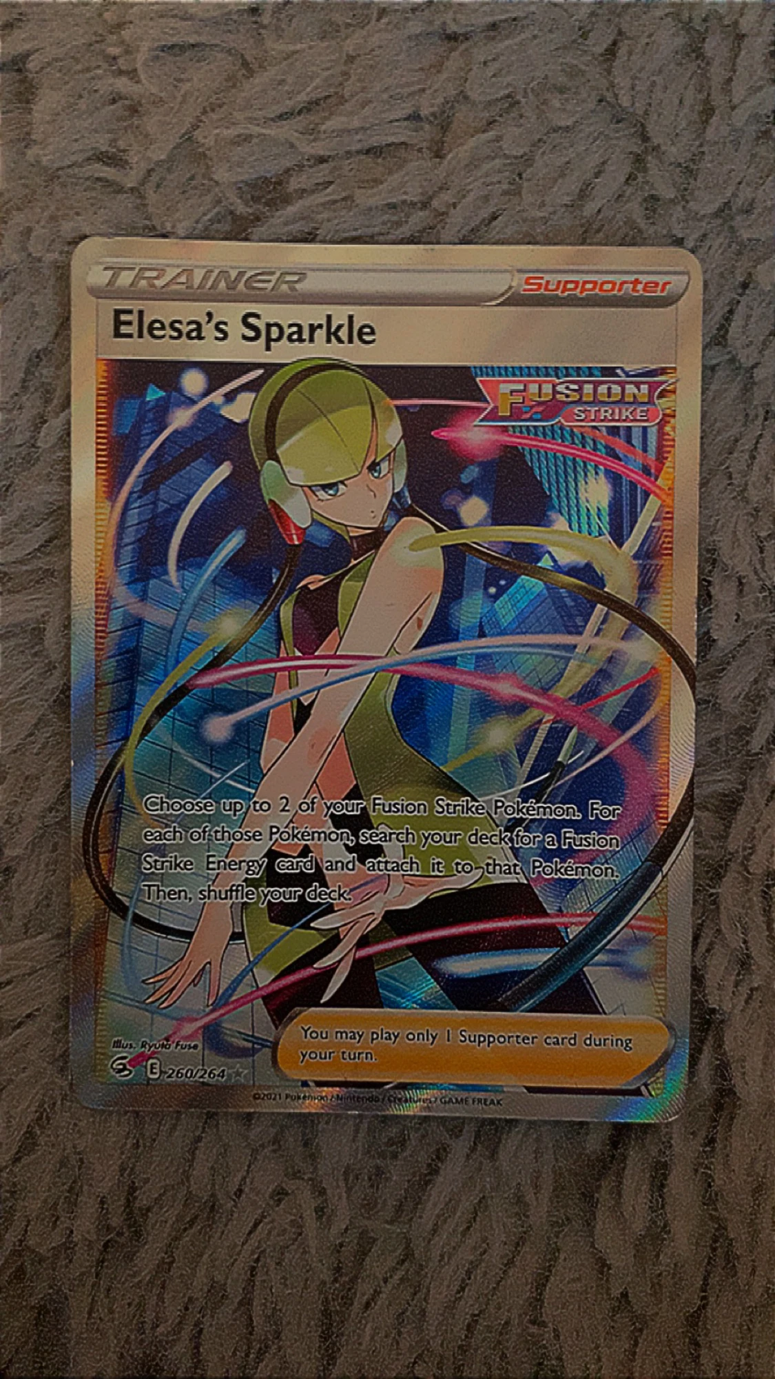 Elesa’s Sparkle Pokémon Card
