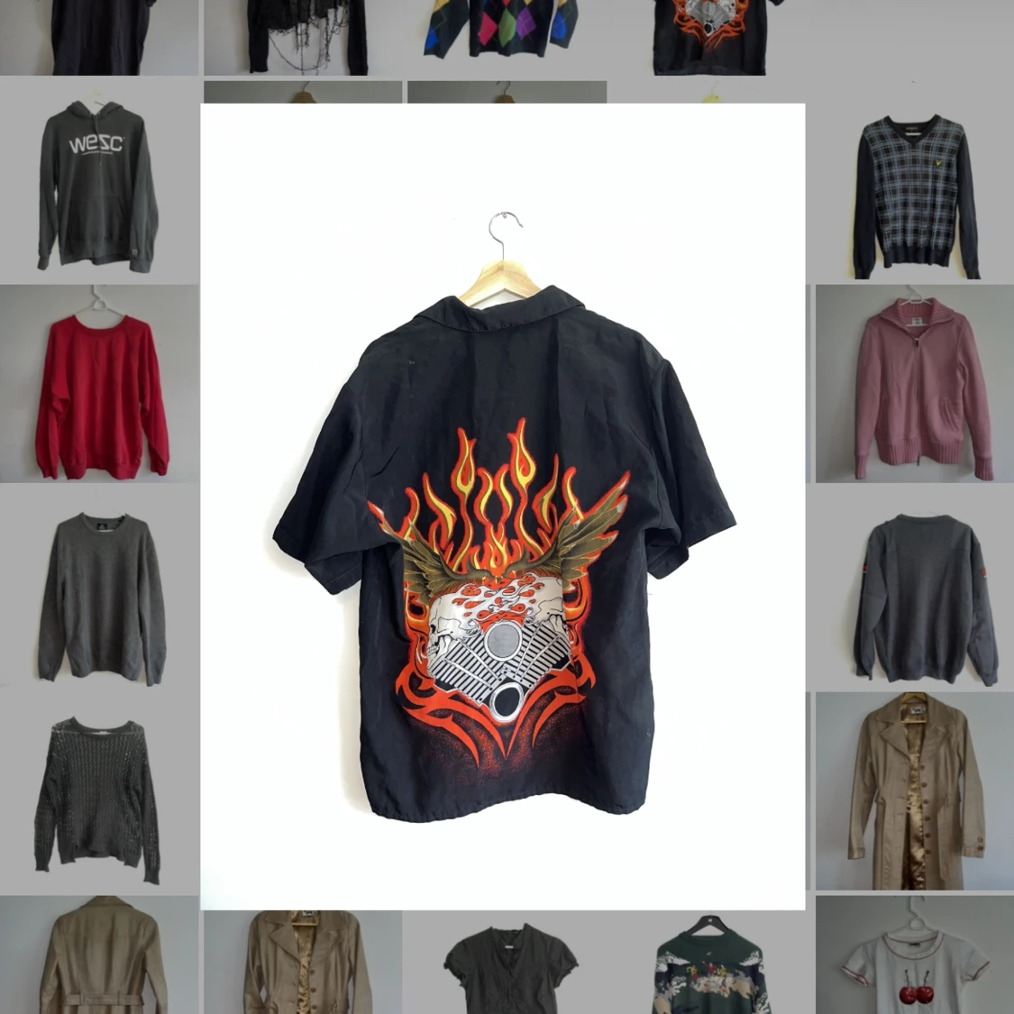 cool kortärmadskjorta - 90