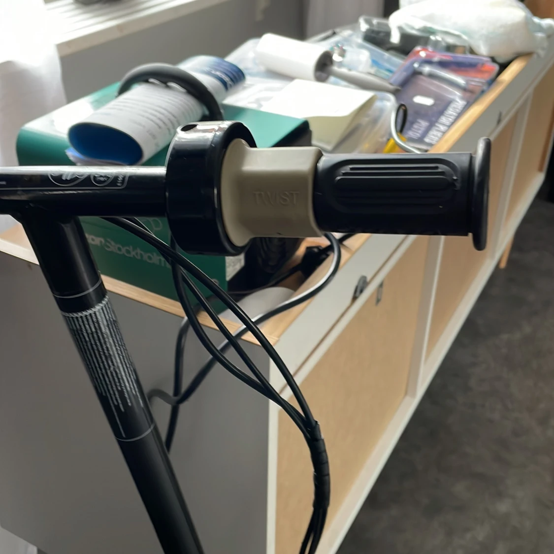  En svart Elspar cykel  - 91