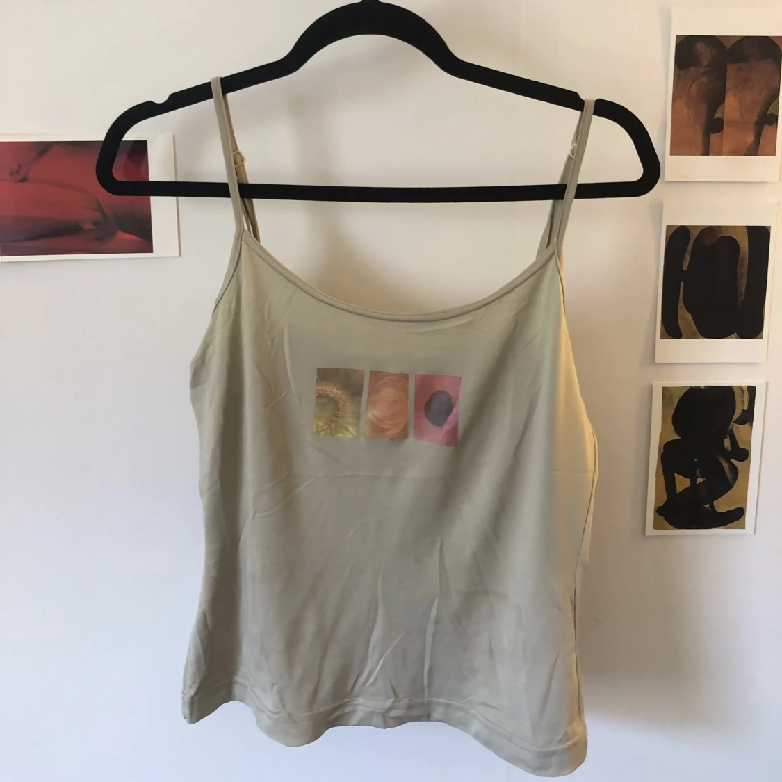 Linne med blommor - 90