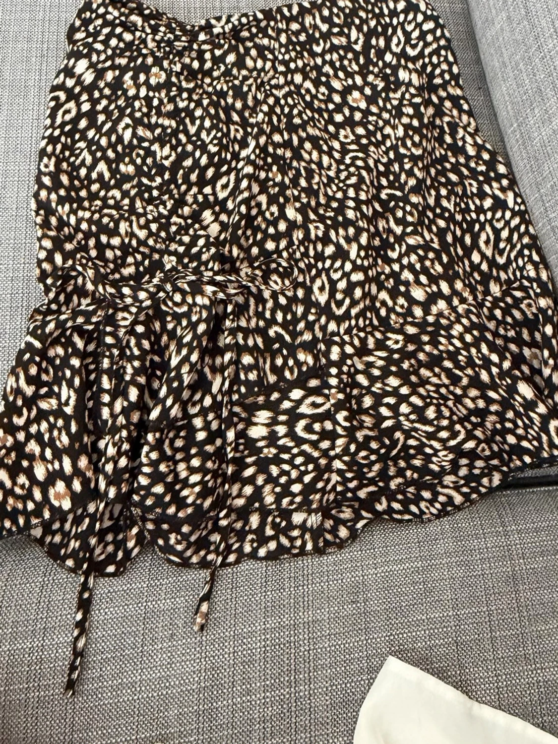 Leopard kjol