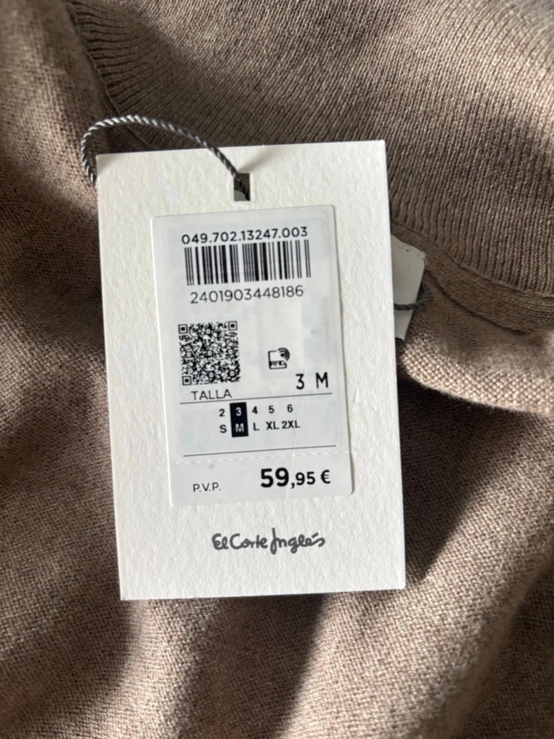 Beige merinoull zip - 3