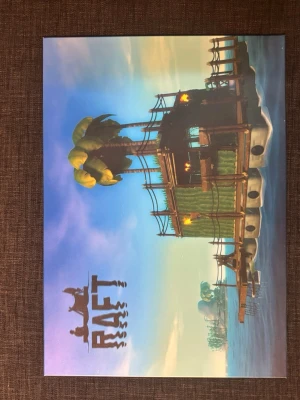 Raft displate  - Fint skick, nypris 500kr