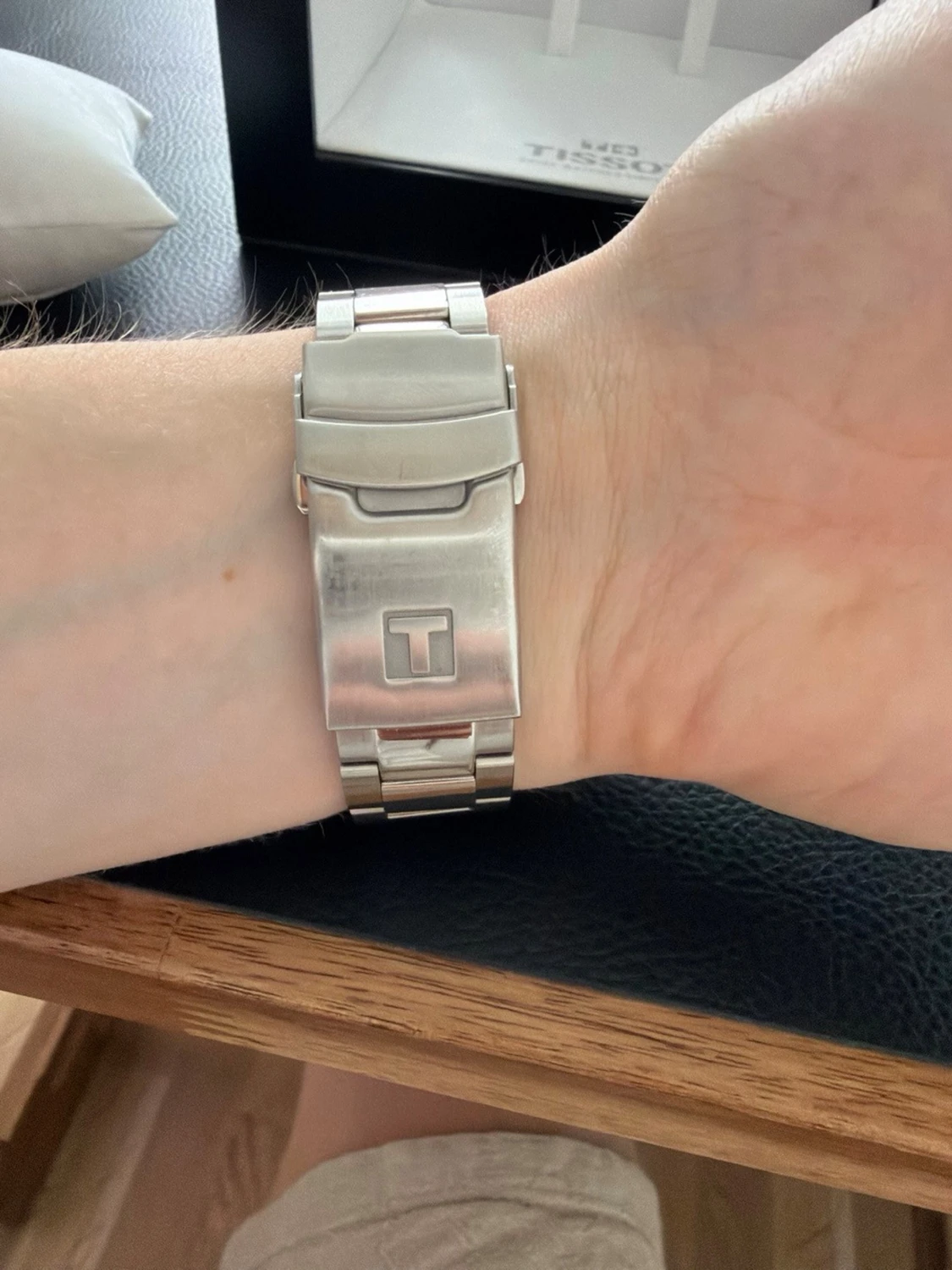 Tissot Seastar svart klocka stål - 3