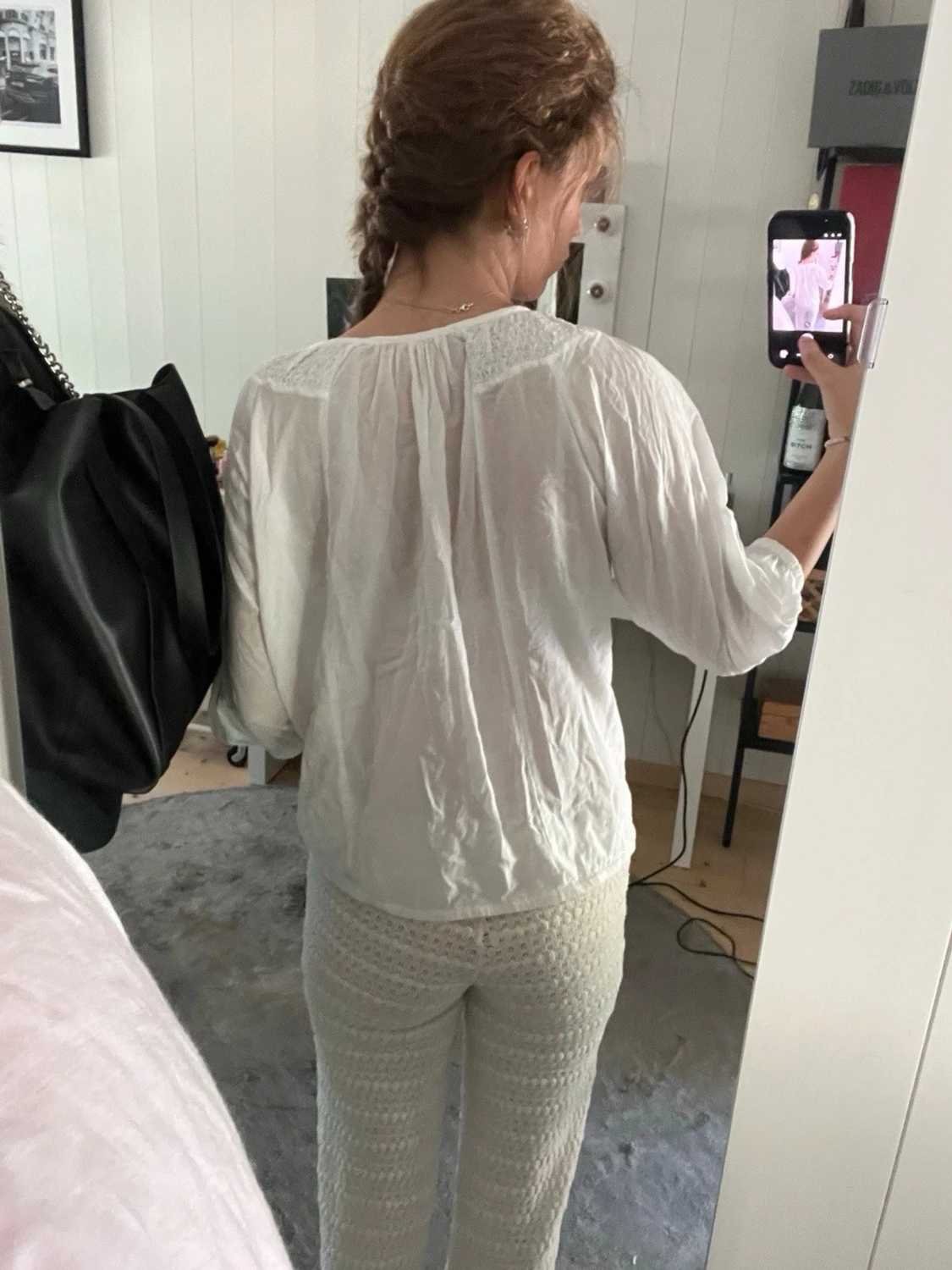 Vit blus - 1