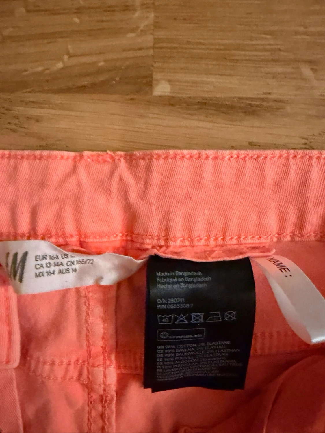 Coral/ korall shorts - 1