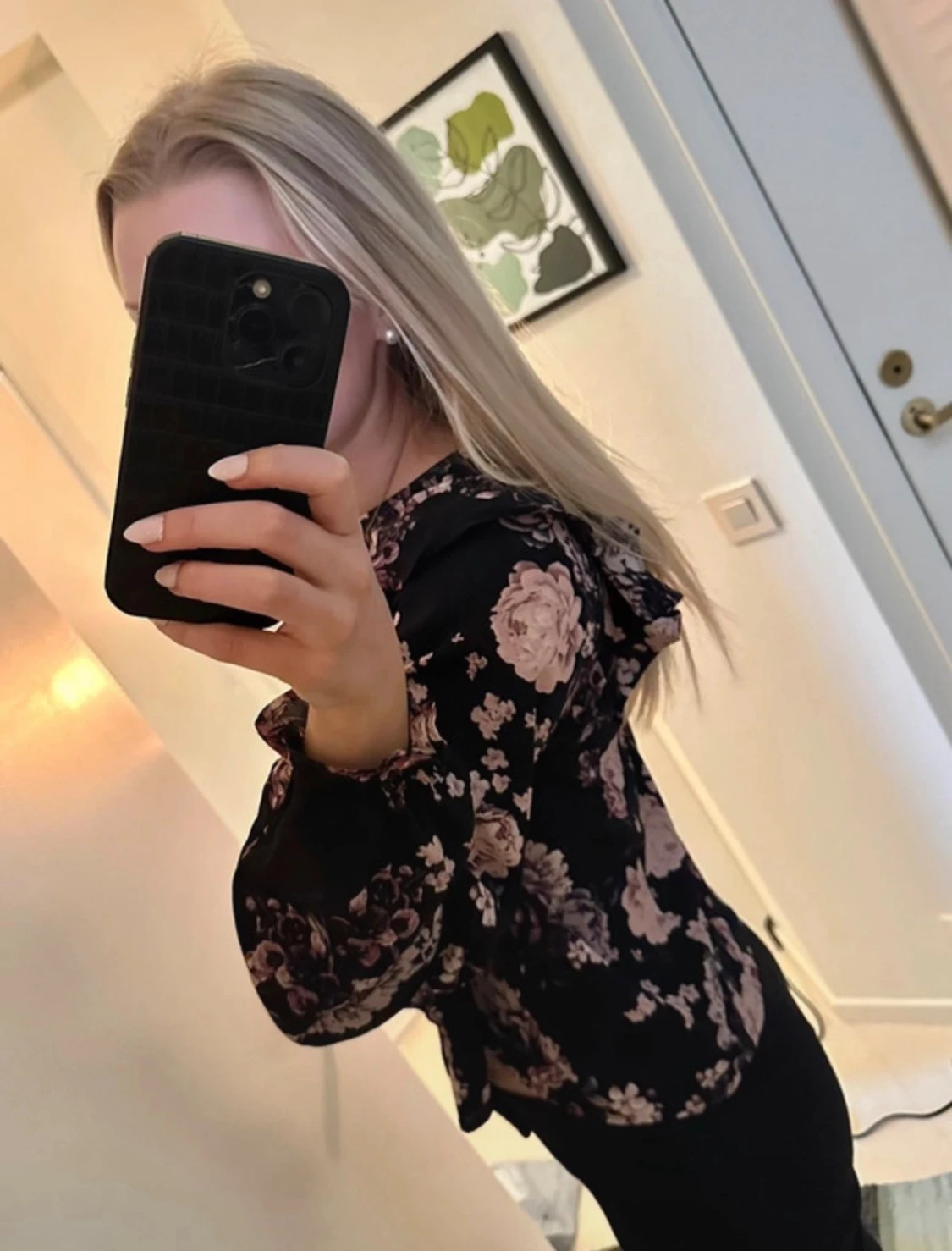 Blommig blus - 3