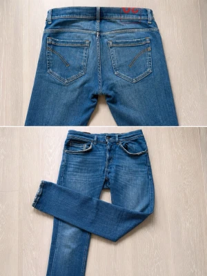 Blåa Dondup jeans model George  - Ett par Dondup jeans äkta, Det är model George och har storlek 30. Det finns inga dumma frågor ✅priser går att bolla med ✅