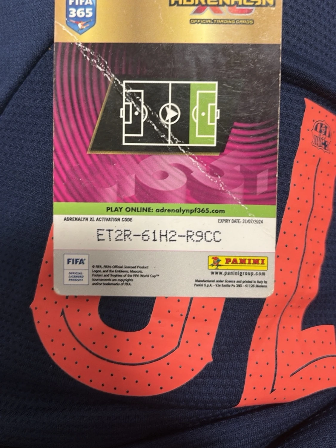 Panini FIFA 365 Lucas Beltrán kort - 1