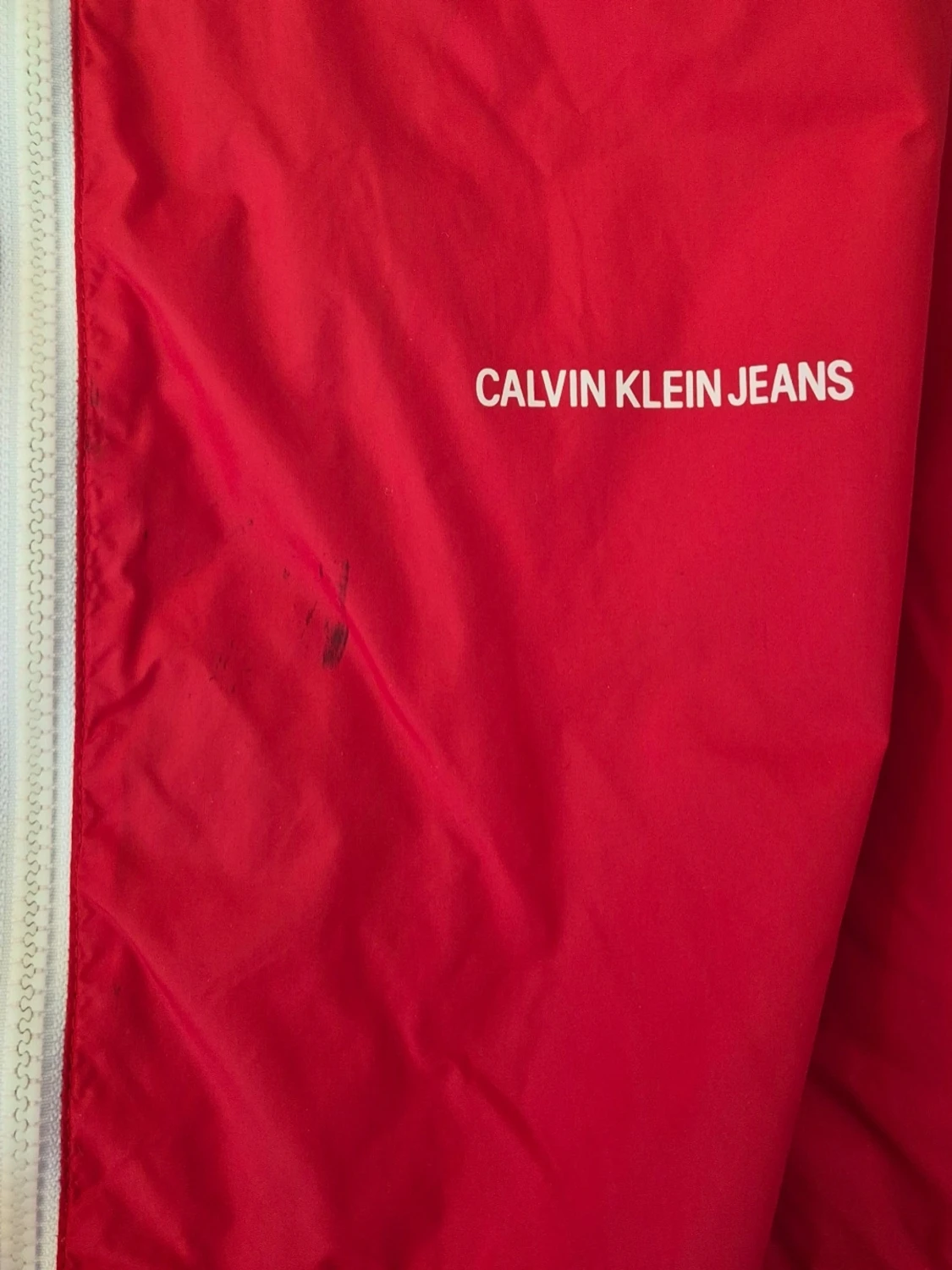 Röd vindjacka från Calvin Klein Jeans - 2