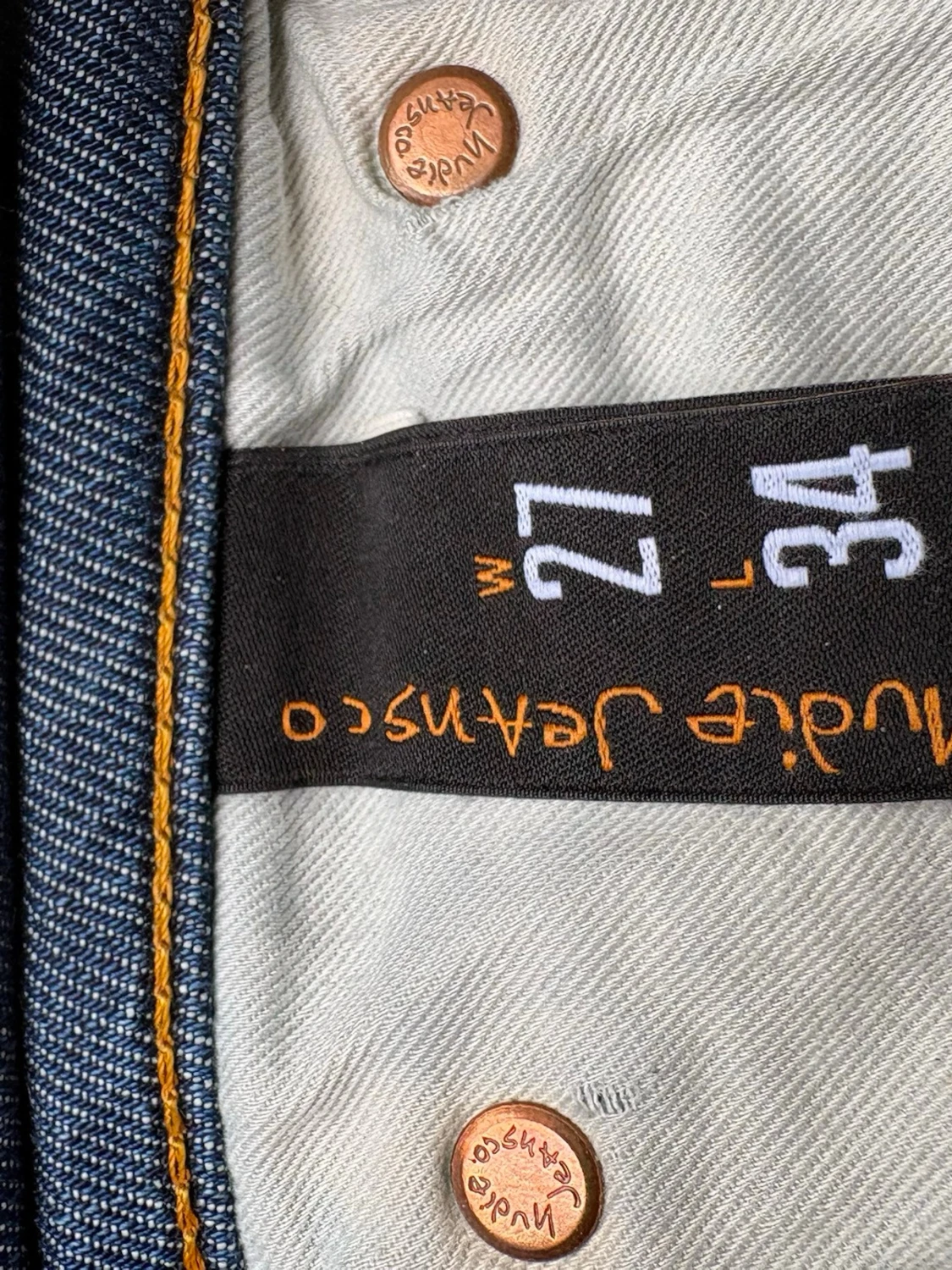 Nudie jeans i färgen blå - 2