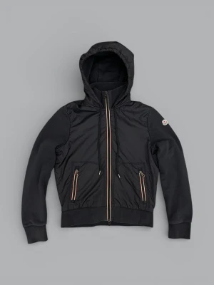 Moncler Maglia Cardigan Jacket - Stickad cardiganjacka i navy. Gently used i gott skick.