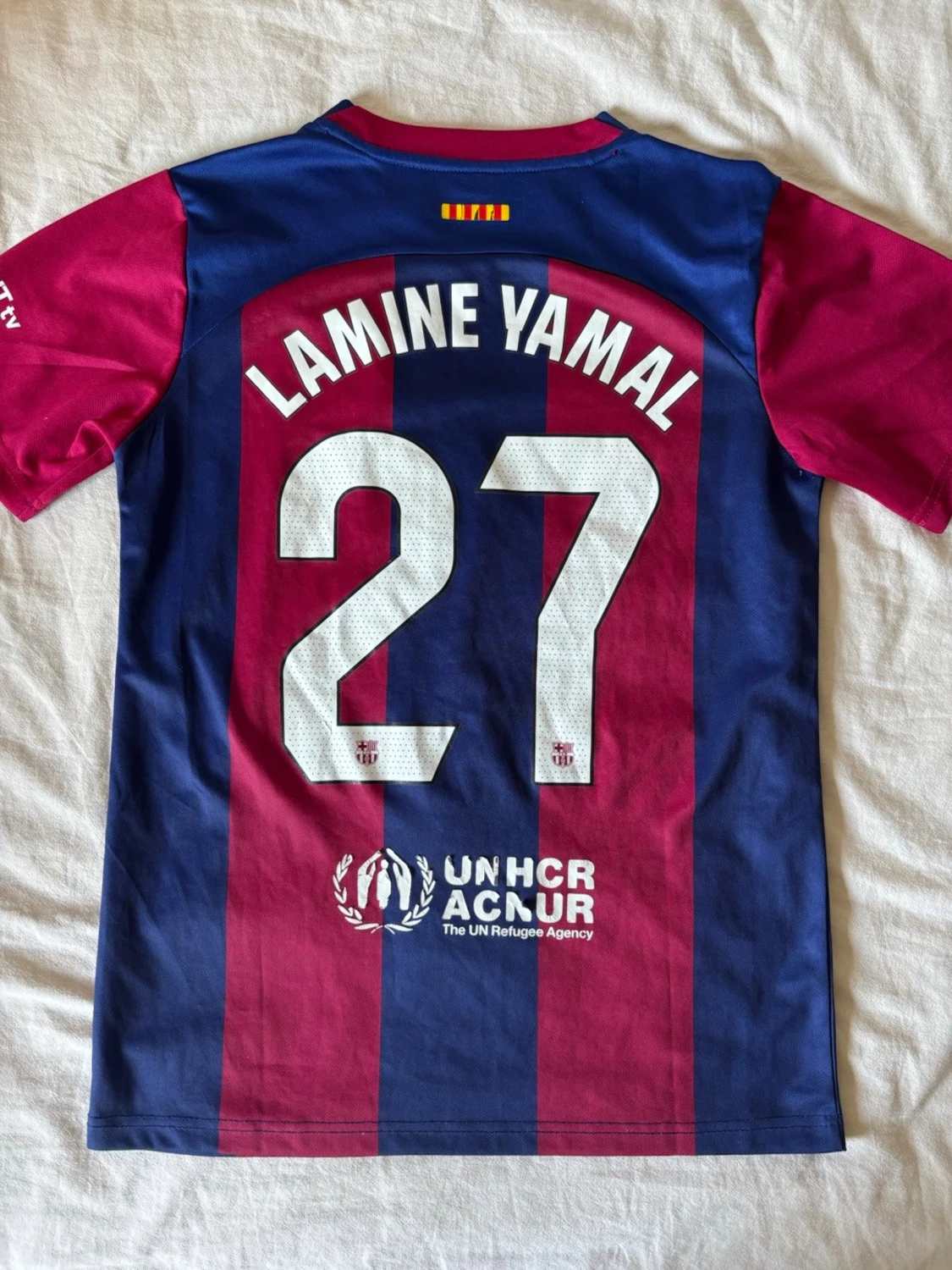 Barcelona matchtröja Lamine Yamal 27 - 1