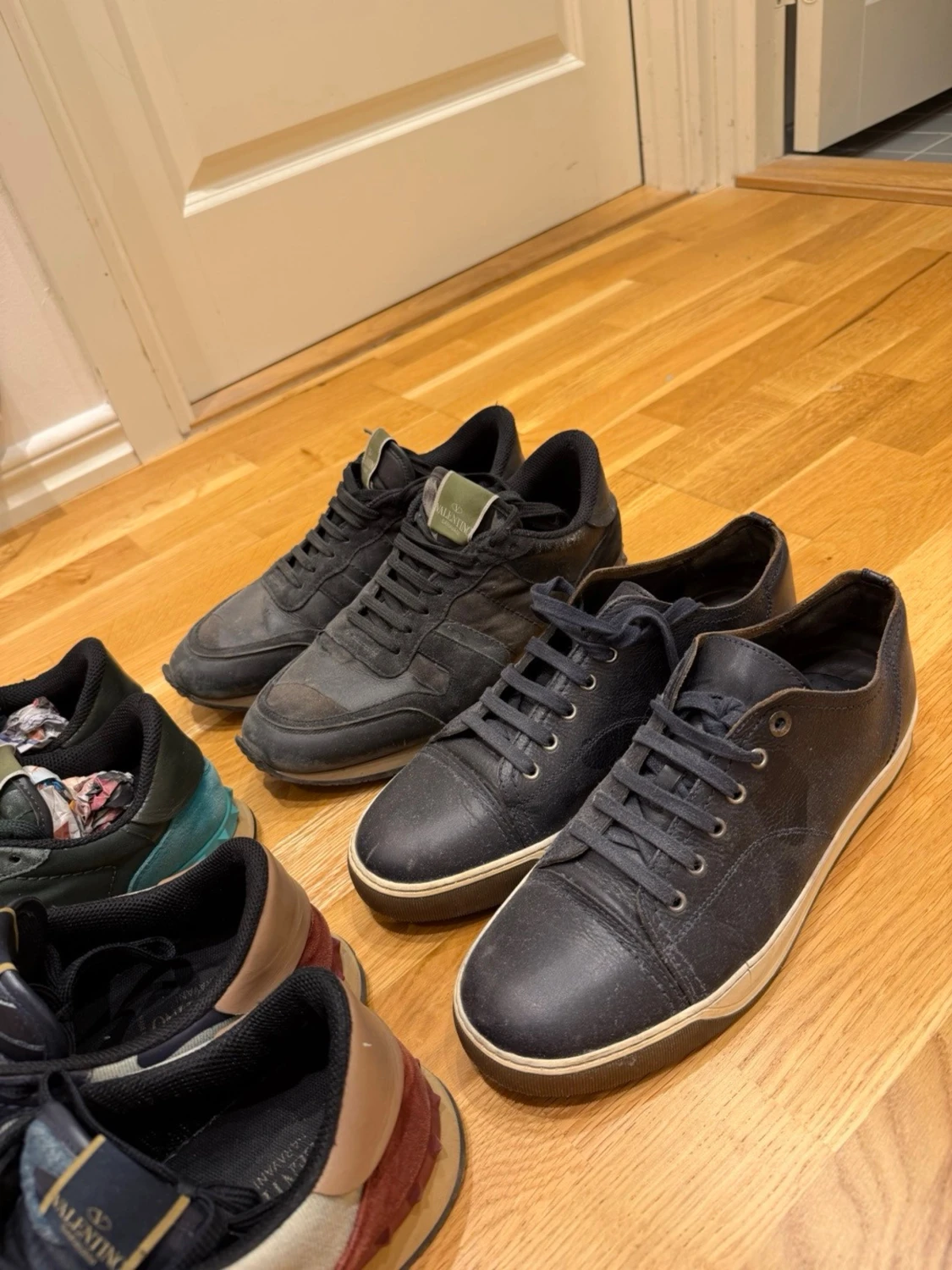 BILLIG UTFÖRSÄLJNING! Skobundle 5x par skor Jacob cohen, Lanvin, Valentino - 2