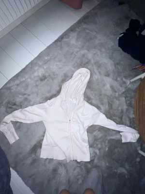 Ljusrosa hoodie från Gina Tricot - Säljer en ljusrosa hoodie från Gina Tricot i storlek 170. Hoodien har dragkedja framtill, huva och långa ärmar. Materialet är mjukt och skönt, perfekt för en avslappnad stil. Passar dig som gillar basic men ändå vill ha något gulligt i garderoben.