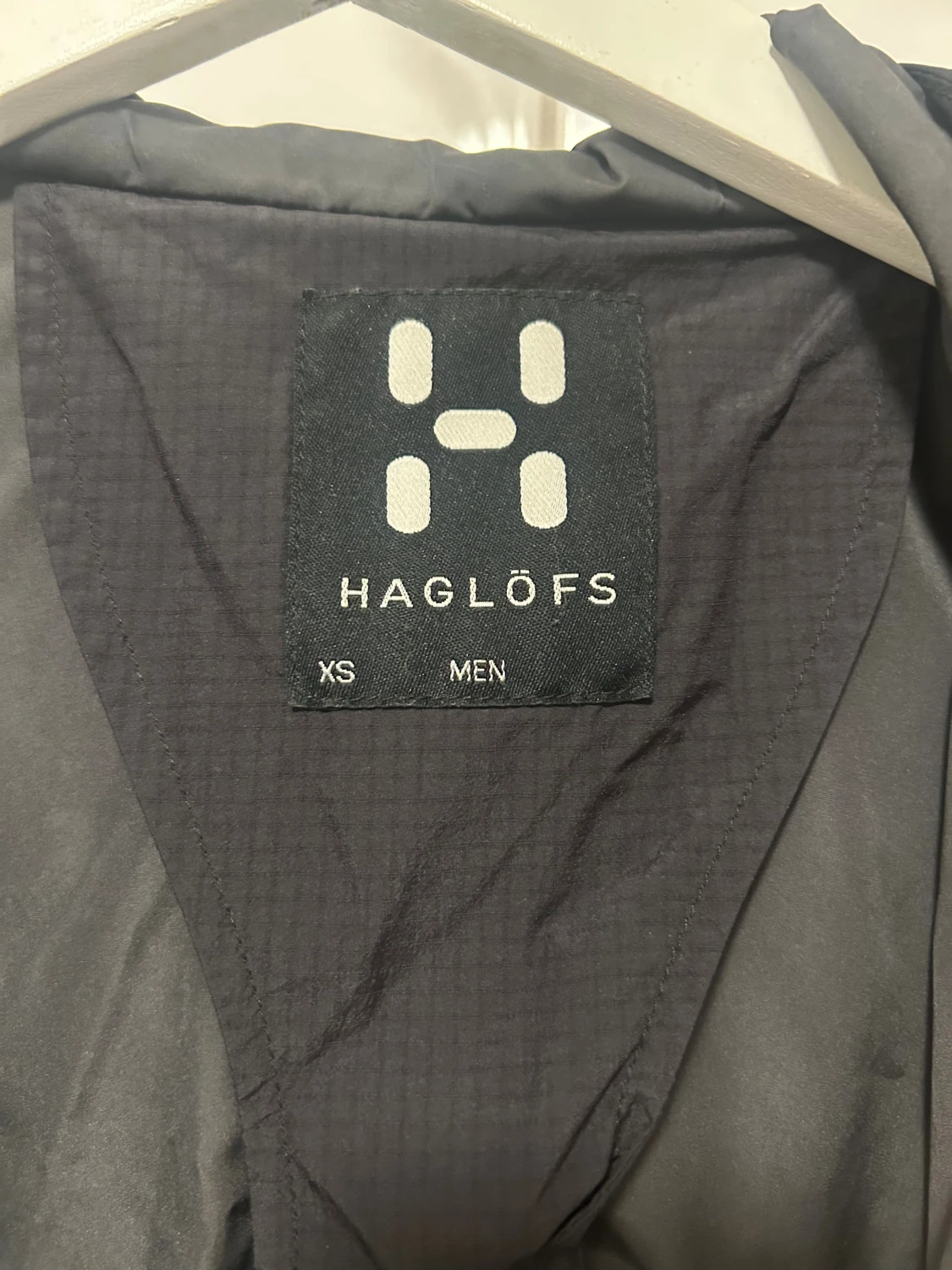 Svart vindjacka Haglöfs Windstopper XS - 3